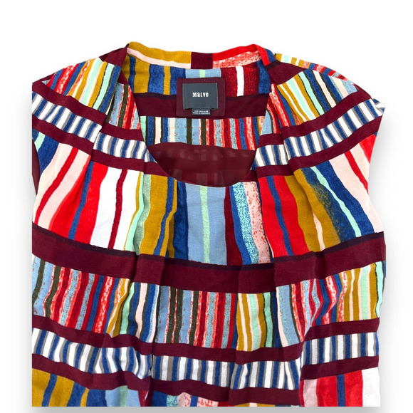 Anthropologie Maeve Au Revoir Library Shift Dress | Sz 4, multi - Picture 10 of 15